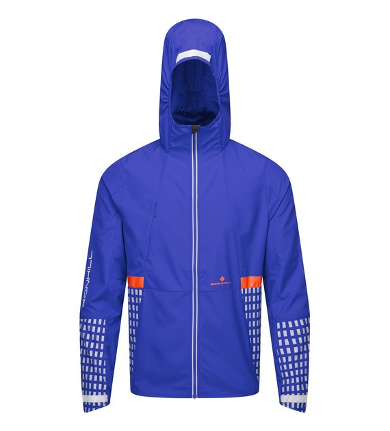 Men's Tech Afterhours Jacket Cobalt/Flame/Refl S