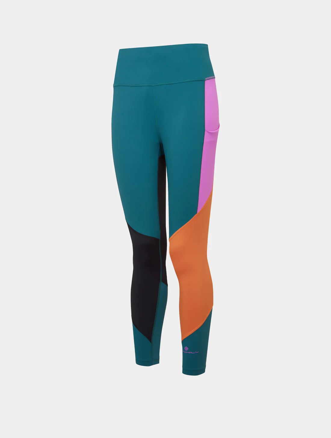 Wmn's Tech Crop Tight Deep Lagoon/Thistle M