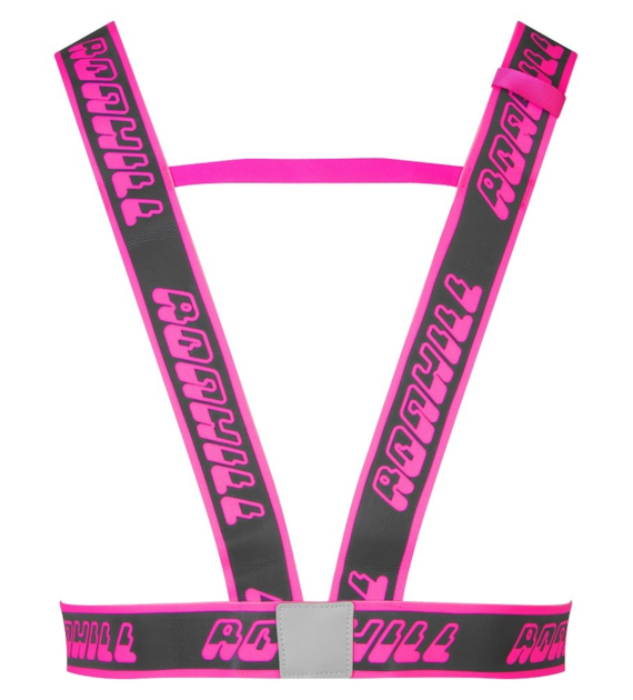 Reflective Belt Fluo Pink M/L