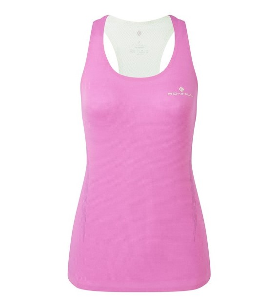 Wmn's Tech Race Vest Fuchsia/Honeydew L