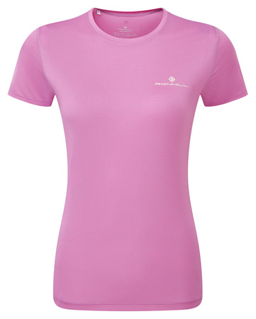 Wmn's Tech S/S Tee Fuchsia/Honeydew L