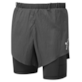 Men's Tech Race Twin Short All Black M