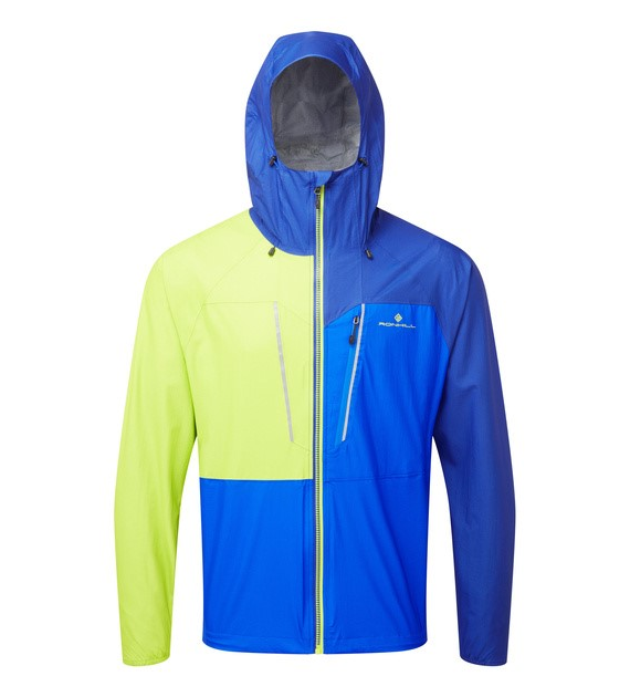 Men's Tech Fortify Jacket Ocean/Citrus S