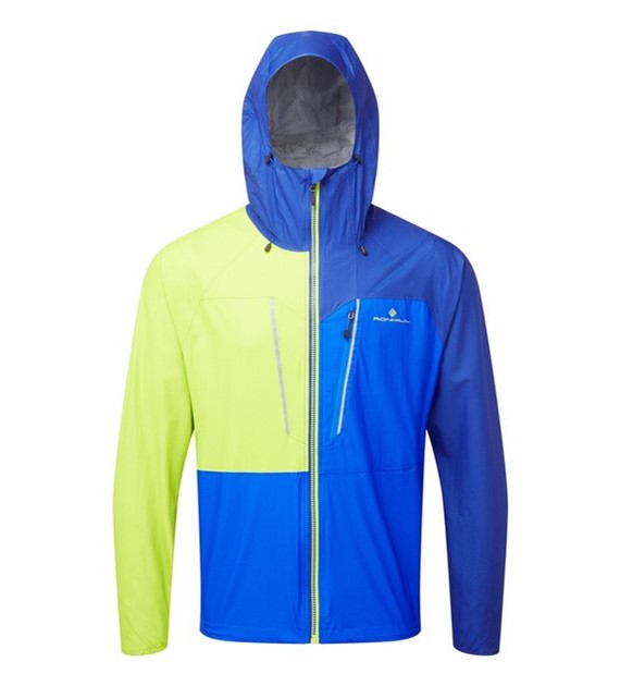 Men's Tech Fortify Jacket Ocean/Citrus M