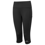 Wmn's Tech Capri Black/Bright White XS