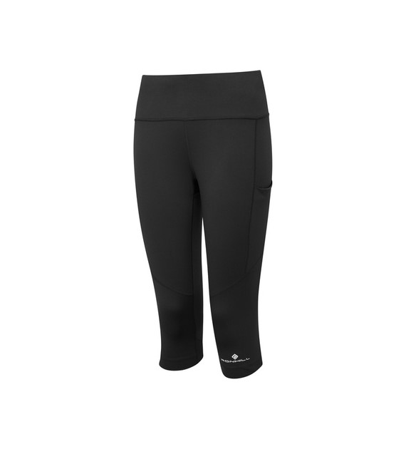 Wmn's Tech Capri Black/Bright White XS