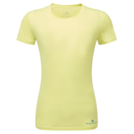 Wmn's Tech Tencel S/S Tee Zest Marl/Elec Blue M