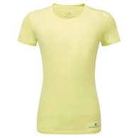 Wmn's Tech Tencel S/S Tee Zest Marl/Elec Blue L