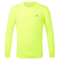 Men's Core L/S Tee Fluo Yellow/Black S