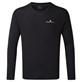 Men's Core L/S Tee Black/Bright White S