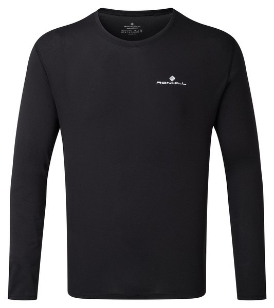 Men's Core L/S Tee Black/Bright White S