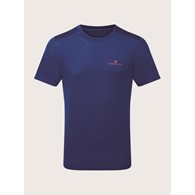 Men's Tech S/S Tee Ocean/Cardinal Orange M