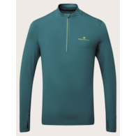 Men's Core Thermal 1/2 Zip Deep Teal/Acid S