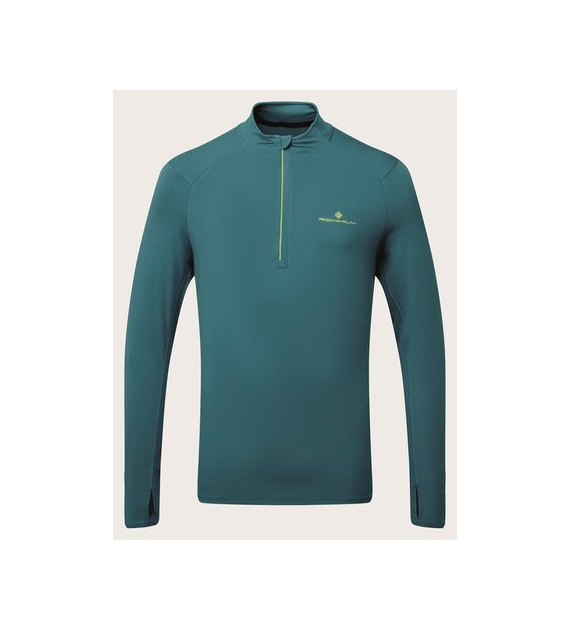 Men's Core Thermal 1/2 Zip Deep Teal/Acid S