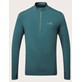 Men's Core Thermal 1/2 Zip Deep Teal/Acid S