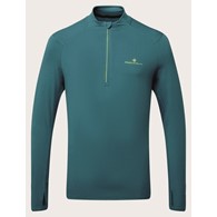 Men's Core Thermal 1/2 Zip Deep Teal/Acid L