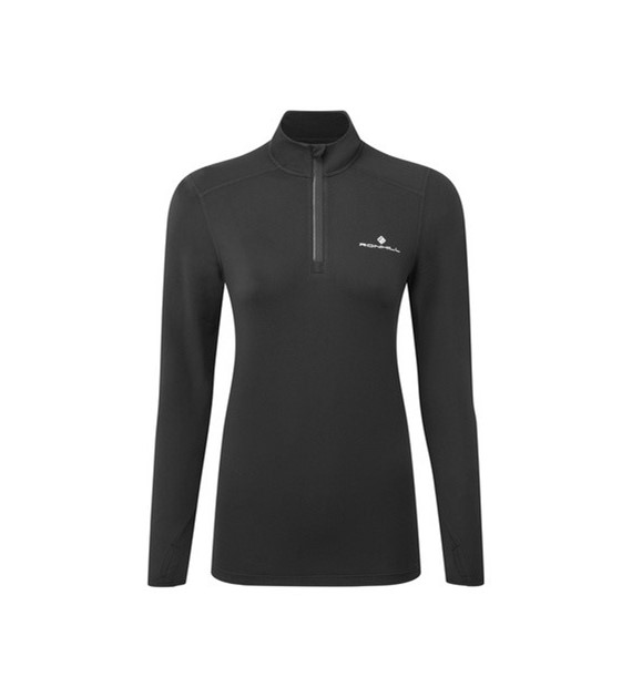 Wmn's Core Thermal 1/2 Zip Black/Bright White S