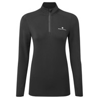 Wmn's Core Thermal 1/2 Zip Black/Bright White L