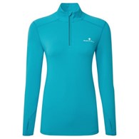 Wmn's Core Thermal 1/2 Zip Azure/Bright White L