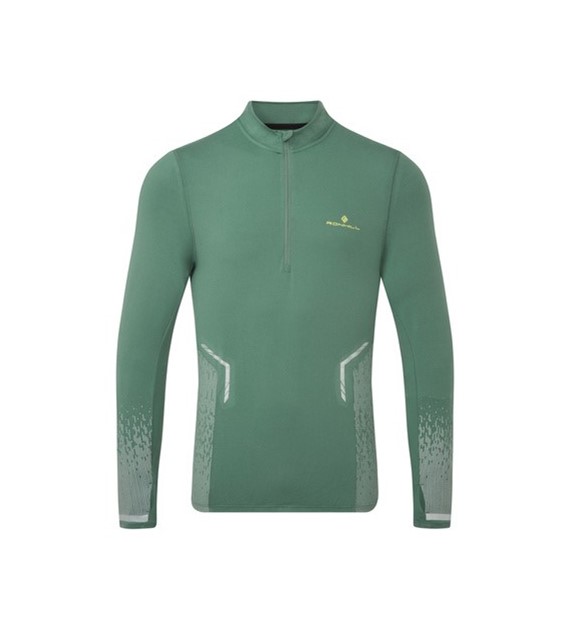 Men's Tech Reflect 1/2 Zip Dark Sage/Reflect S