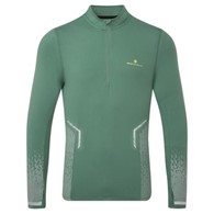 Men's Tech Reflect 1/2 Zip Dark Sage/Reflect L