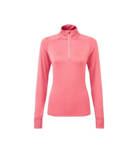 Wmn's Tech Winter 1/2 Zip Salsa/Mango M