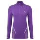 Wmn's Tech Reflect 1/2 Zip Regal Purple/Reflect S