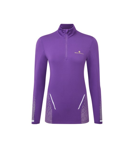 Wmn's Tech Reflect 1/2 Zip Regal Purple/Reflect M