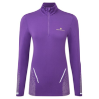 Wmn's Tech Reflect 1/2 Zip Regal Purple/Reflect L