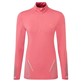 Wmn's Tech Reflect 1/2 Zip Salsa/Reflect M