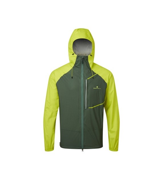 Men's Tech Fortify Jacket Dark Sage/Acid S