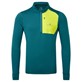 Men's Tech Winter 1/2 Zip Deep Teal/Acid S