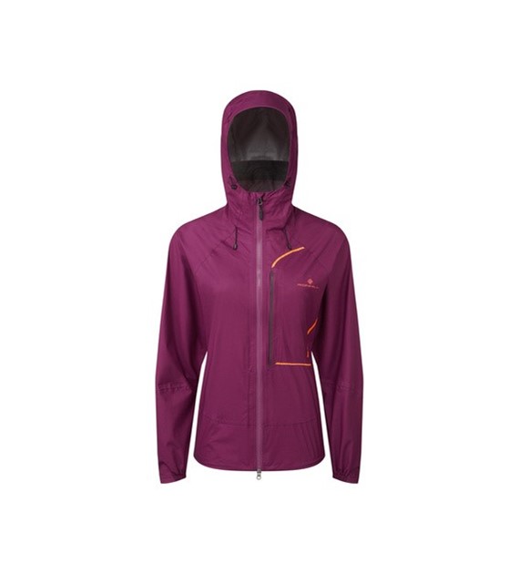 Wmn's Tech Fortify Jacket Blackcurrant/Mango M