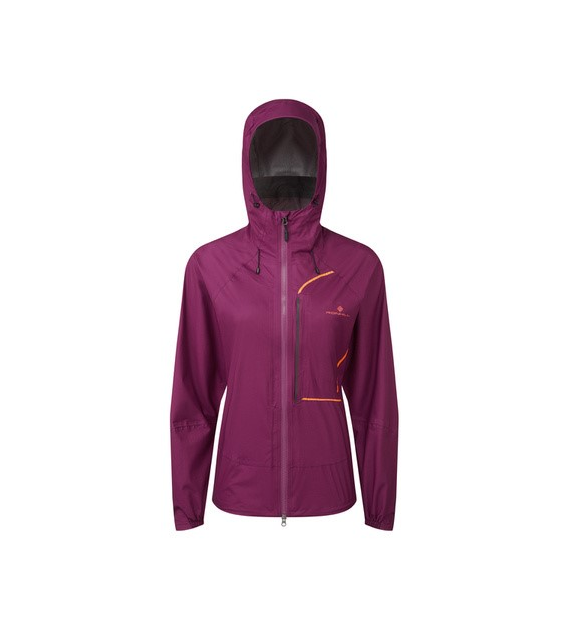 Wmn's Tech Fortify Jacket Blackcurrant/Mango M