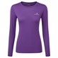 Wmn's Core L/S Tee Regal Purple/Acid M