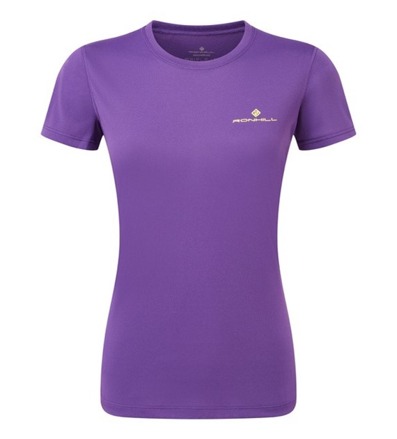 Wmn's Core S/S Tee Regal Purple/Acid L