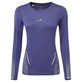 Wmn's Tech Reflect L/S Tee Deep Ocean/Reflect S