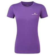 Wmn's Core S/S Tee Regal Purple/Acid S