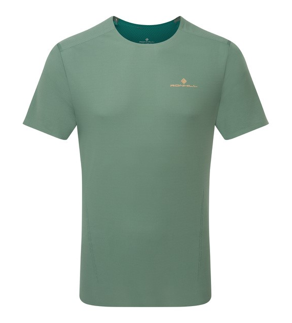 Men's Tech Race S/S Tee Dark Sage/Deep Teal L