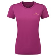 Wmn's Tech S/S Tee Blackcurrant/Mango L