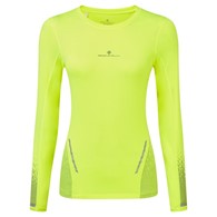 Wmn's Tech Reflect L/S Tee Fluo Yellow/Reflect L
