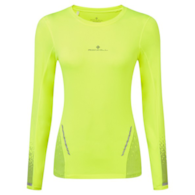 Wmn's Tech Reflect L/S Tee Fluo Yellow/Reflect L