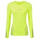 Wmn's Tech Reflect L/S Tee Fluo Yellow/Reflect S