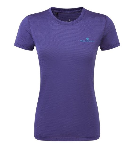 Wmn's Tech S/S Tee Deep Ocean/Marine L
