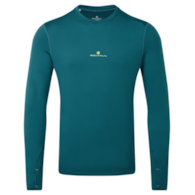 Men's Tech Winter Crew Deep Teal/Acid L