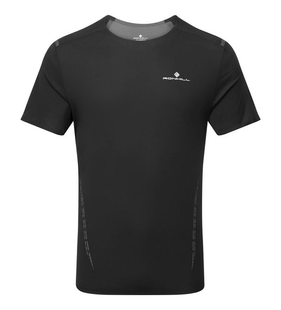 Men's Tech Race S/S Tee Black/Artemis L