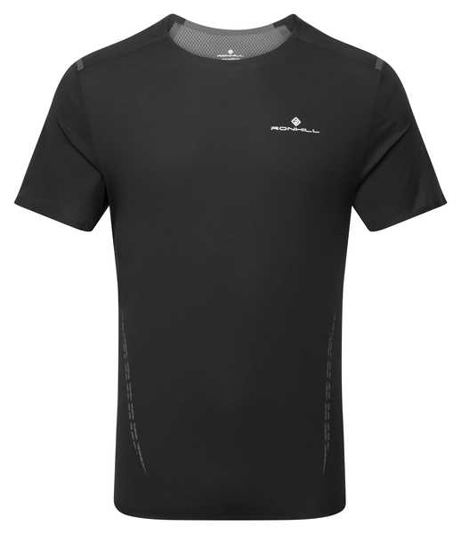 Men's Tech Race S/S Tee Black/Artemis L