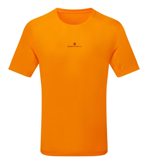 Men's Tech S/S Tee Tangelo/Black L