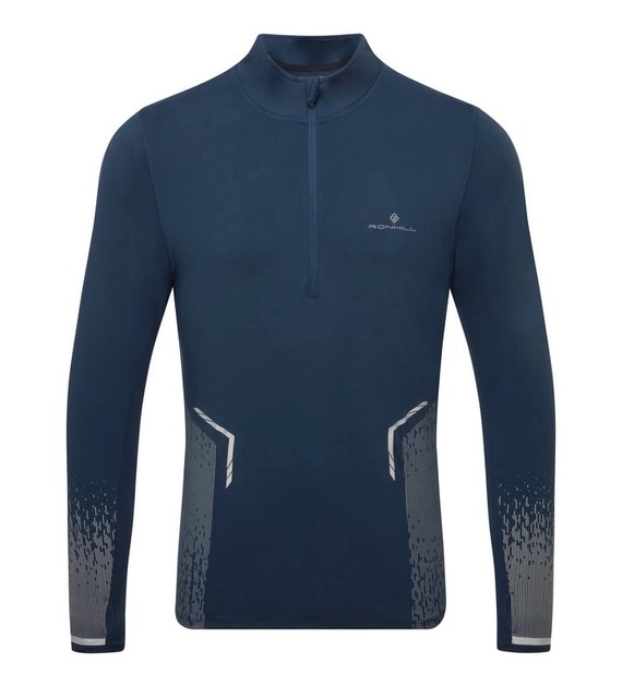Men's Tech Reflect 1/2 Zip Dark Navy/Reflect L