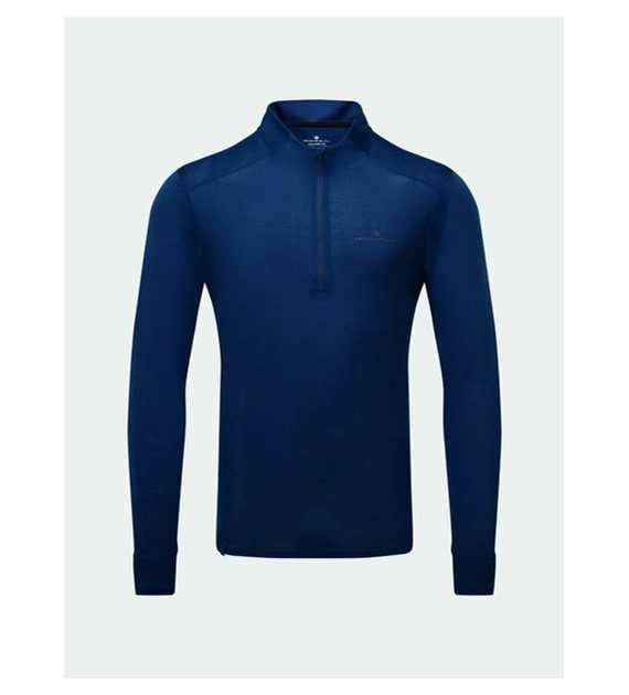 Men's Tech Merino 1/2 Zip Dark Navy/Oxide L